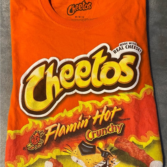 Flaming Hot Cheetos, size medium. - Picture 7 of 9